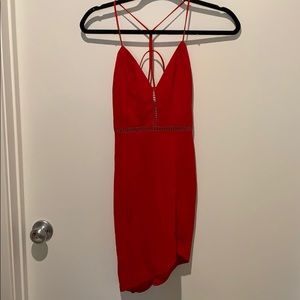 Red hello molly dress